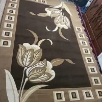 فرش کرم در حد نو|فرش|بروجرد, |دیوار