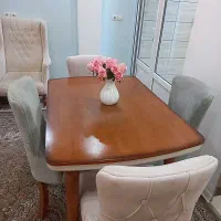 ناهار خوری ۴نفره|میز و صندلی غذاخوری|اهواز, زیتون کارمندی|دیوار