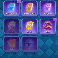 کلش رویال ۵۰۰۰ جم|کنسول، بازی ویدئویی و آنلاین|اصفهان, تخت فولاد|دیوار