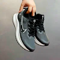 کتونی طوسی مشکی فرفره رانینگ H|کیف، کفش، کمربند|تهران, پرستار|دیوار