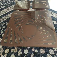 میز جلو مبلی و عسلی مدل هندسه ای