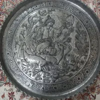 سینی قلم کاری مهر دار