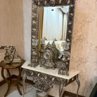 آینه وشمعدان برنج