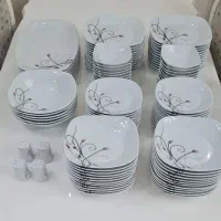 سرویس غذاخوری چینی پردیس درجه ۱|ظروف سرو و پذیرایی|رشت, دباغیان|دیوار