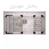 سینک استیل دستساز سایز 90 باکسی برند لیما کدF۵۵