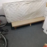 تشک تخت یک نفره و پایه
