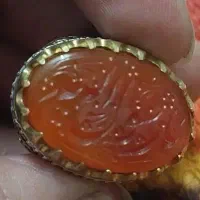 انگشتر درج یک کار دست رکاب چهل گول نقره به شرت