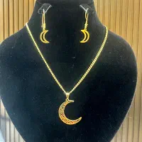 نیم ست طلا ماه