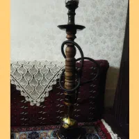 قلیون چوبی طعم دوسیب