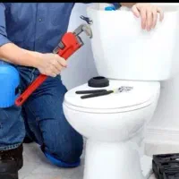 لوله کش‌ی نصب تعمیر تعویض شیرالات کاسه توالت فرنگی