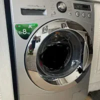 ماشین لباسشویی الجی اصل کره ای تمام هوشمند سالم