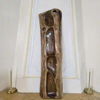 سینی اردو خوری چوب گردو