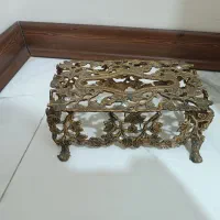 سطل آشغال و جا دستمال کاغذی برنجی|صنایع دستی و سایر لوازم تزئینی|تهران, مشیریه|دیوار