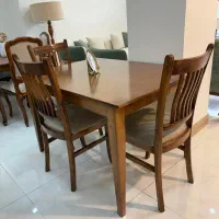 ست غذاخوری ۴ نفره تمام نراد و راش|میز و صندلی غذاخوری|رشت, چله خانه|دیوار