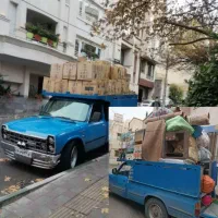 باربری نیسان باروانت حمل اثاثیه سعادت ابادمرزداران