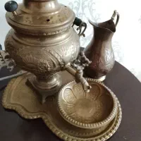 سماور برنج تمیز و سالم|سماور، چای‌ساز، قهوه‌ساز|گنبد کاووس, |دیوار