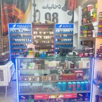 استند سیگار و میز ویترین