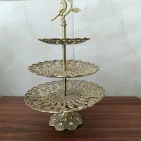 میوه خوری برنز .شیرینی خوری برنز