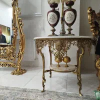 میز تمام برنز نگین دار|مبلمان خانگی و میز عسلی|تبریز, |دیوار