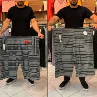 عمده تیراژ - شلوارک کنف مردانه خیلی بزرگ