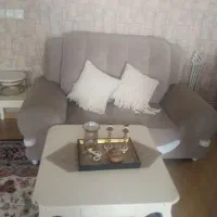یک دست مبل هفت نفره همراه با میز و دو عدد عسلی|مبلمان خانگی و میز عسلی|سنندج, |دیوار