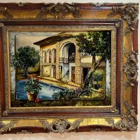 ۲ عدد تابلو دستباف تبریز|تابلو فرش|تهران, تهرانپارس شرقی|دیوار