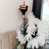 قلیان برنجی اصلی آبکاری شده