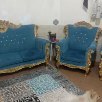 مبل سلطنتی 7 نفره|مبلمان خانگی و میز عسلی|شیراز, شهرک مطهری|دیوار