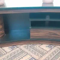 زیرتلویزیون چوبی