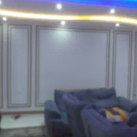 روکوبی دیوار با چوب و نقاشی جدیدترین کار روز|خدمات پیشه و مهارت|رشت, چمارسرا|دیوار