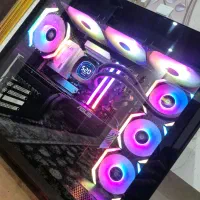 کیس گیمینگ و رندرینگ نسل15 جدید 2025 5070|رایانه رومیزی|تهران, گلستان (شهرک راه آهن)|دیوار