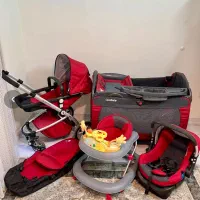 کالسکه،تخت پارک،کریر،سبد حمل نوزاد،روروئک گود بیبی