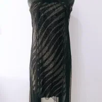 پیراهن دکلته کرپ کش وارداتی