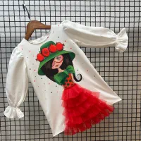 لباس یلدا برای4و 5و 6 و7ساله دو طرح موجوده|کفش و لباس بچه|رشت, نیکمرام|دیوار