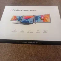 مانیتور سه گانه قابل حمل ۱۴ اینچ برای لپ تاپ|قطعات و لوازم جانبی رایانه|تبریز, |دیوار