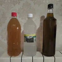 روغن زیتون یک لیتری عرق نعنا سرکه سیب