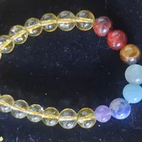 دستبند عقیق بافت طبیعی اصلی ۲۵۰