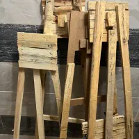 پایه چوبی تاج گل