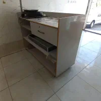 میز پیشخوان ام دی اف در حد نو|مبلمان اداری|تبریز, |دیوار