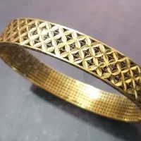 دستبند طلا سیاه قلم