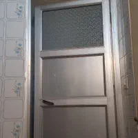 دو لنگه درب آلومینیومی