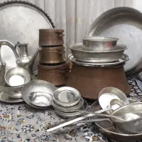 ظروف مسی قدیمی