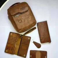 کیف ۴ تکه چرم