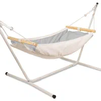 گهواره کودک پاندا بانوج پایه فلزی تاشو سیسمونی