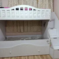 تخت دوطبقه میزبان دار|تخت و سرویس خواب|قم, اسمعیل آباد|دیوار