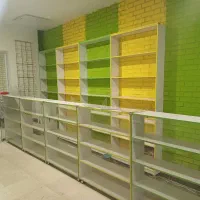 کتابخانهـاستندـویترین ـشلف|کتابخانه، شلف، قفسه‌های دیواری|قم, پردیسان|دیوار