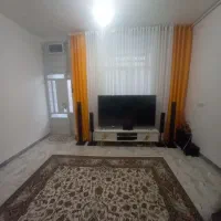 دو عدد پنل نارنجی از جنس شانل معاوضه با رنگ خردلی