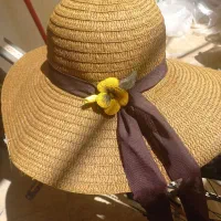 کلاه زنانه با گلدوزی  برجسته کار دست