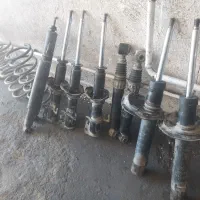بوق و آینه و کمک و فنر و جعبه فرمان و دزدگیر