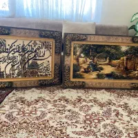 دو عدد تابلو فرش